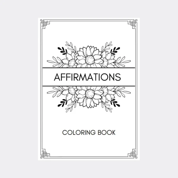 Alphabet Positive Affirmations Reflection Book